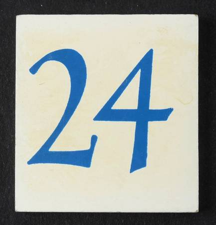 Dachshund Perpetual Calendar #24 Tile - No Box