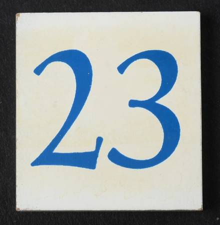 Dachshund Perpetual Calendar #23 Tile - No Box