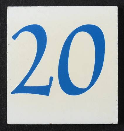 Dachshund Perpetual Calendar #20 Tile - No Box