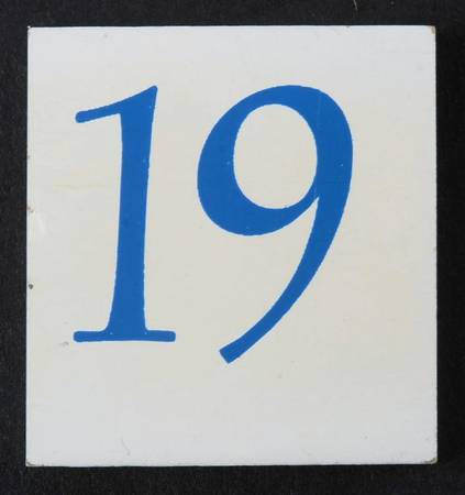 Dachshund Perpetual Calendar #19 Tile - No Box
