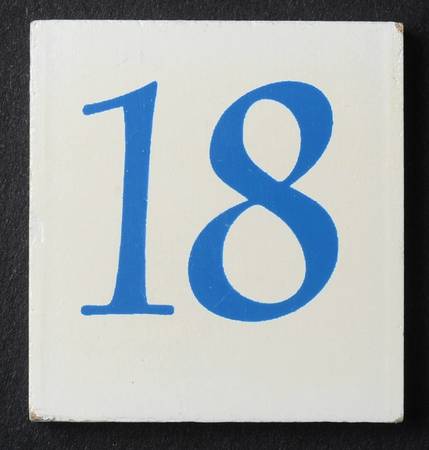 Dachshund Perpetual Calendar #18 Tile - No Box