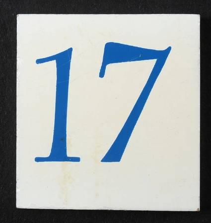 Dachshund Perpetual Calendar #17 Tile - No Box