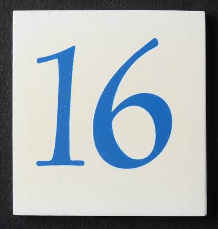 Dachshund Perpetual Calendar #16 Tile - No Box