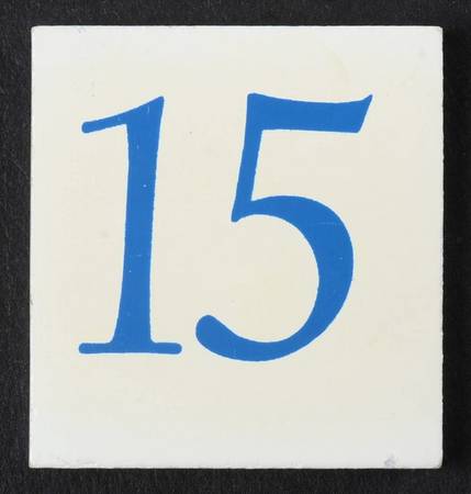 Dachshund Perpetual Calendar #15 Tile - No Box