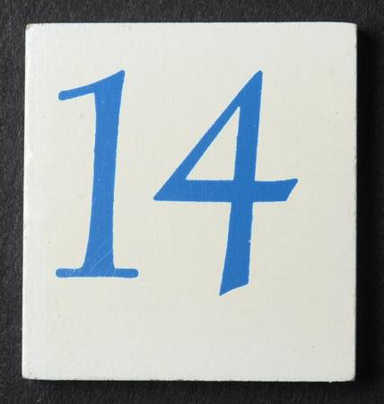 Dachshund Perpetual Calendar #14 Tile - No Box