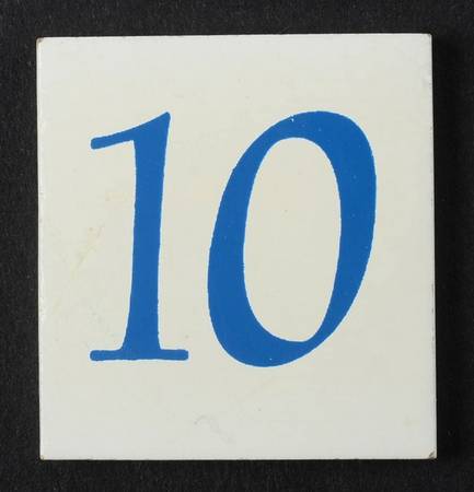 Dachshund Perpetual Calendar #10 Tile - No Box