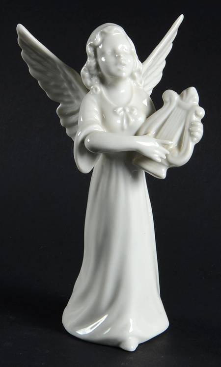 Angel Musicians #7 Angel With Harp - No Box