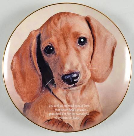 Cherished Dachshunds Eyes Of Love - No Box
