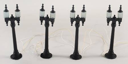 General Village Electrical Double Street Lamps - Boxed