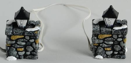General Village Electrical Limestone Lamps - With Box 53
