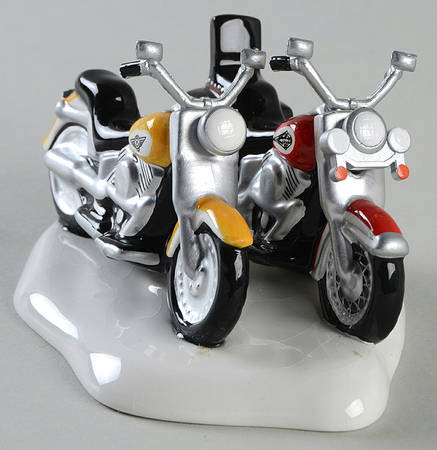 Harley Davidson Fatboy And Soft Tail-Harley Davidson - Boxed