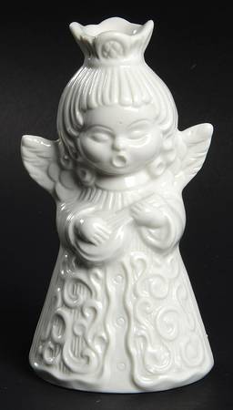 Angel Musician Candleholder by Dresden (German)