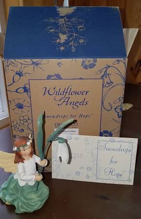 Wildflower Angels Snowdrops For Hope - No Box