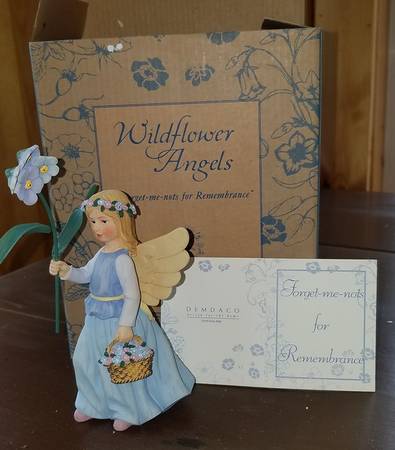 Wildflower Angels Forget-Me-Nots For Rememberance - No Box
