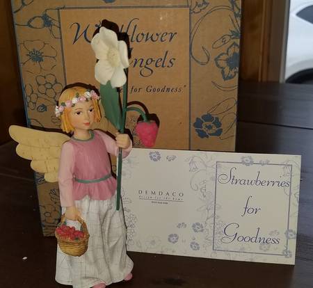 Wildflower Angels Strawberries For Goodness - Boxed