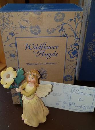 Wildflower Angels Buttercups For Cheerfulness - Boxed