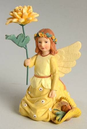Wildflower Angels Chrysanthemums For November - No Box