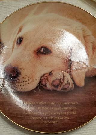 Cherished Labrador Retreiver by Danbury Mint