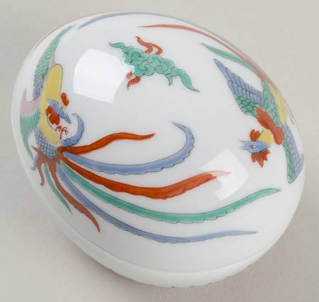 Great Porcelain Houses Egg Box Gold Imari - No Box