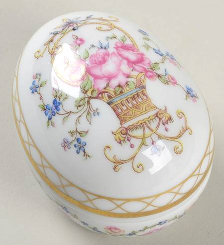 Great Porcelain Houses Egg Box Haviland - No Box