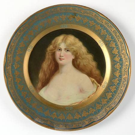 Tin Plates By Dresden Arts Teresa - No Box