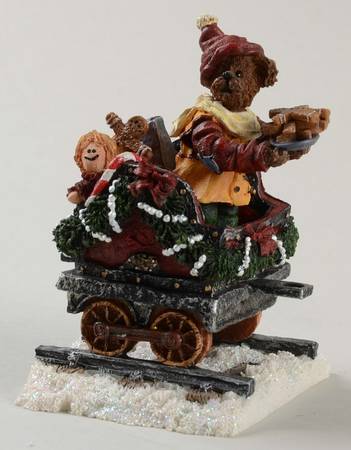 Boyds Bears Christmas Train Cookie Car - No Box