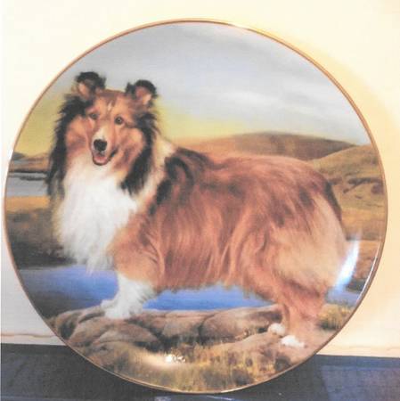 Shetland Sheepdogs by Danbury Mint