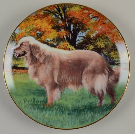 Golden Retrievers by Danbury Mint