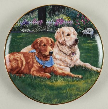 Golden Retrievers Peaceful Pals - No Box