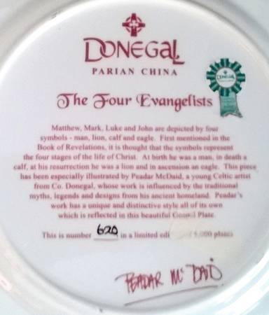 The Four Evangelists by Donegal Parian