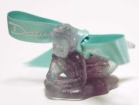 Angel Ornaments Cherub On Cloud-Purple - No Box