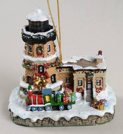 Christmas Lighthouse Ornaments Split Rock, Lake Superior, Mn - No Box