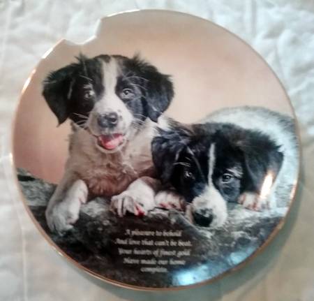 Cherished Border Collies Heart Of Gold - No Box