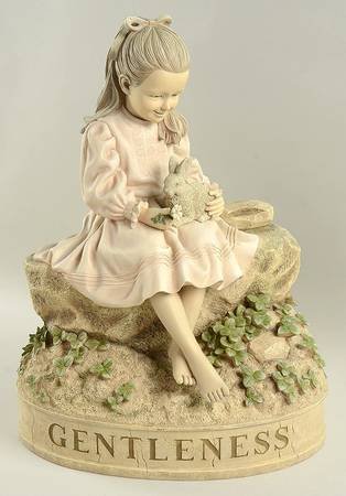Vintage Virtues Gentleness Girl-Large - Boxed