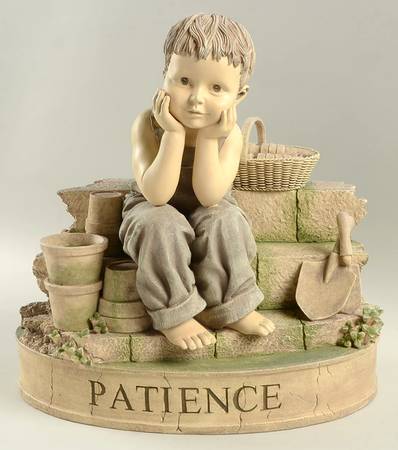 Vintage Virtues Patience Boy-Large - Boxed