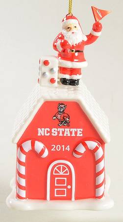 NC State Wolfpack Christmas Gingerbread House - No Box Nb2014