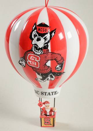 NC State Wolfpack Christmas Victory Balloon - With Box Bx2005