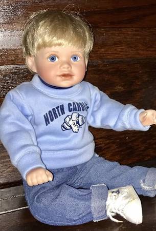 Littlest Cheerleader- Collegiate Billy-Littlest Tar Heel - Boxed