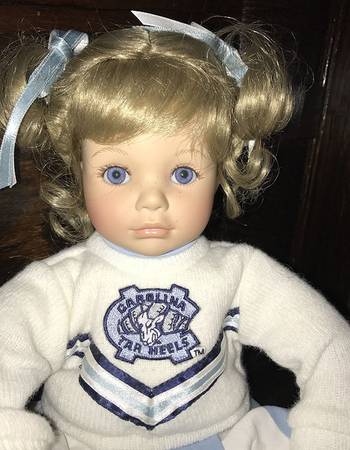 Littlest Cheerleader- Collegiate Molly-Littlest Tar Heel - No Box