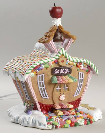 Gingerbread Village School House - Boxed