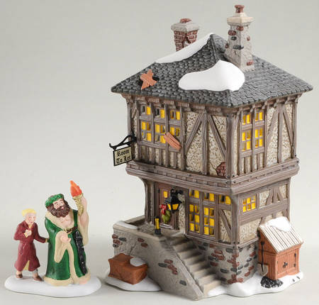 A Christmas Carol-Dickens' Village Visiting The Miner's Home - Boxed