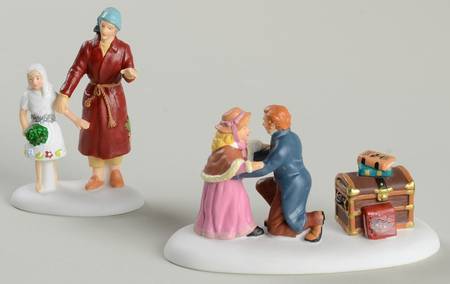 A Christmas Carol-Dickens' Village Fan Visits Ebenezer - No Box