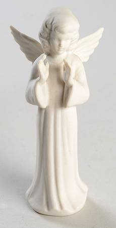 Angel Musicians Bisque Angel Conductor - No Box