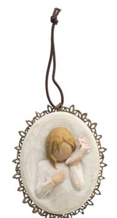 Willow Tree Metal-Edged Ornaments by Demdaco