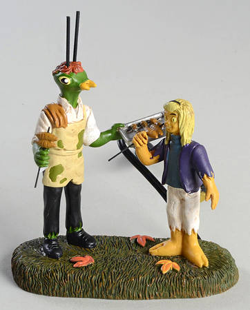 Haunted Wheels-Snow Village Halloween You Are What You Eat - No Box
