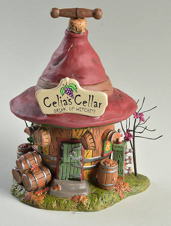 Witch Hollow-Snow Village Halloween Celia's Cellar - Boxed