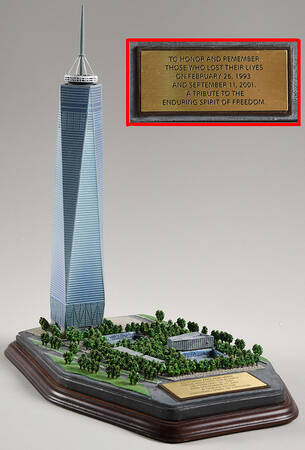 September 11th Commemoratives One World Trade Center - Boxed