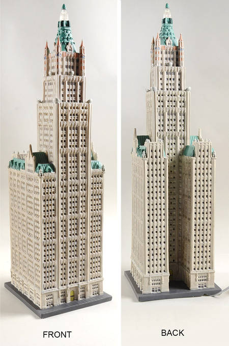 New York Skyline - Art & Architecture Woolworth Building - Boxed
