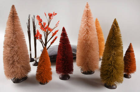 Harvest Collection Accessories A Splendid Fall Landscape Set - No Box