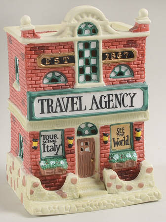 It's a Wonderful Holiday - Bedford Falls Travel Agency - No Box